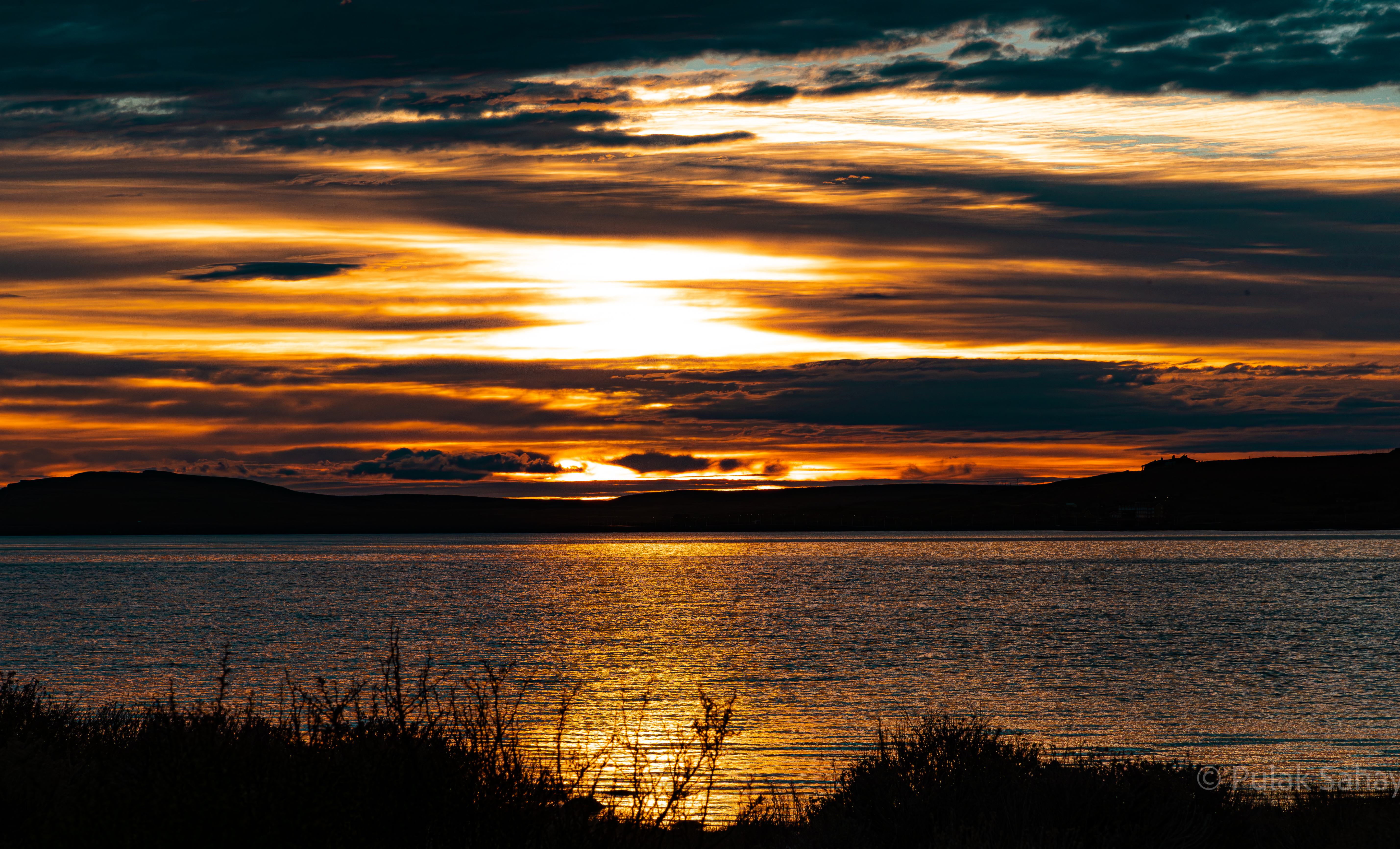 Sunset in Patagonia